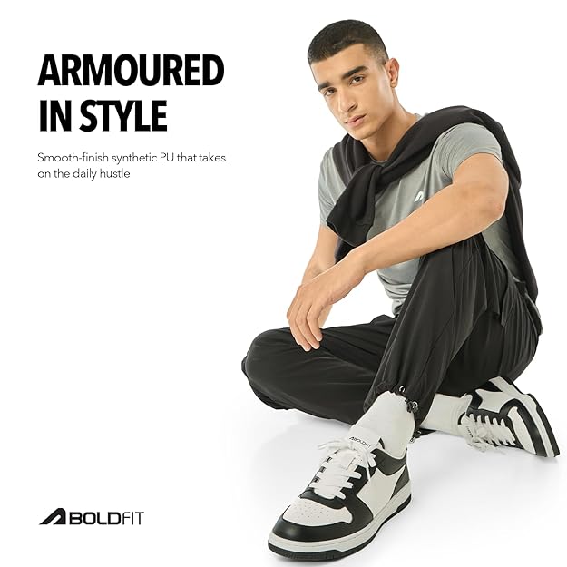 Boldfit Shoes for Man Stylish Sneakers for Man Comfortable Shoes for Men Casual Lace Up Sneakers for Men Lightweight Casual Sneaker Shoe for Boys