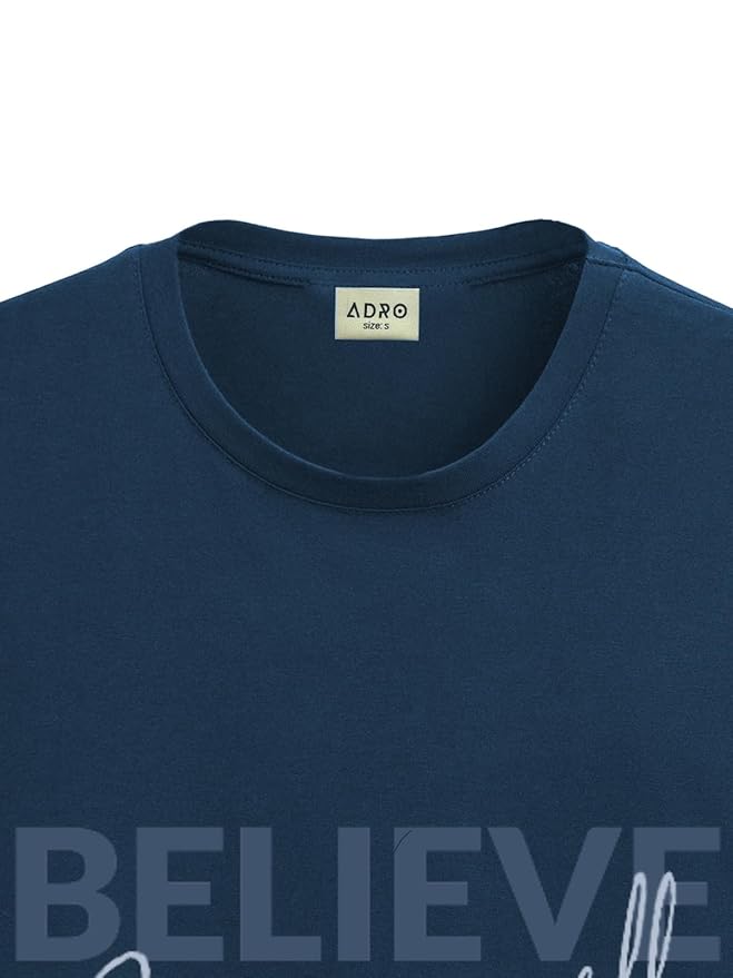 Tshirt for Men | Printed T Shirt for Men | 100% Cotton Regular Fit T-Shirt |Printed T Shirt