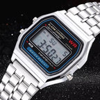 Acnos® Premium Brand Digital 4 Colours Square Dial Unisex Wrist Watch for Men Women Pack of 1 (WR)