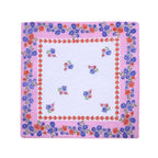 Soft Cotton Hankies for Woman | Hankies for Girls | White Border Ladies Hanky | Skin Care Hanky for Girls