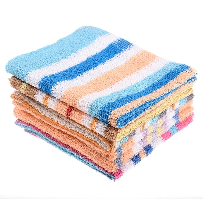 |Terry Cotton Handkerchief for Woman|Sweat Absorbent Napkin Face Towel