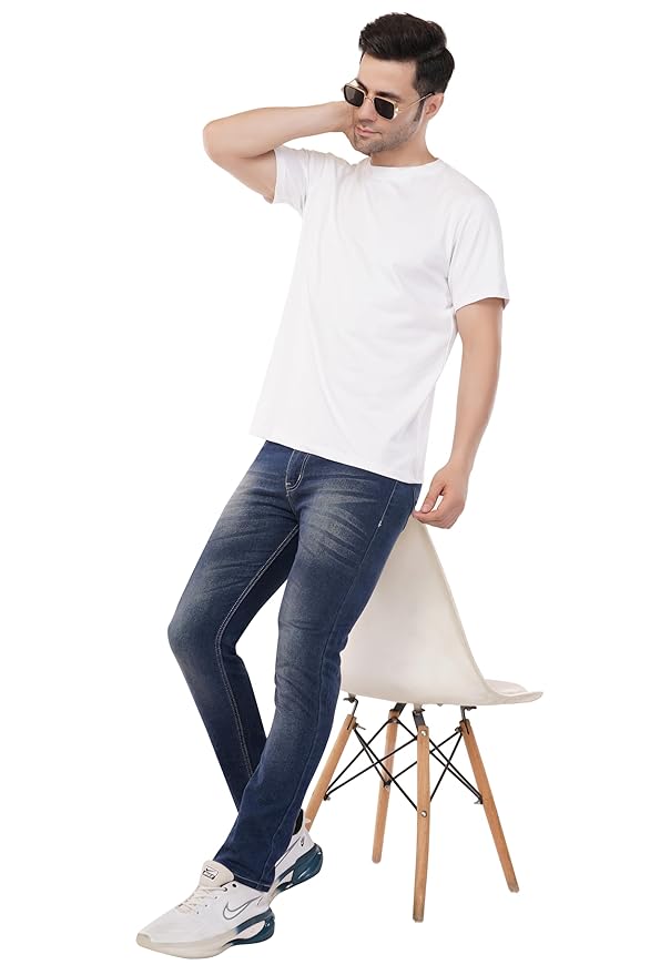 Cotton T-Shirt with Regular Fit Short Sleeve Stretchable Comfortable Good for Sports Wear