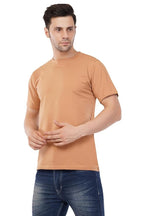 Cotton T-Shirt with Regular Fit Short Sleeve Stretchable Comfortable Good for Sports Wear