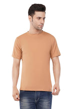 Cotton T-Shirt with Regular Fit Short Sleeve Stretchable Comfortable Good for Sports Wear