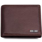 Wallet Men Brown Genuine Leather Gift Set