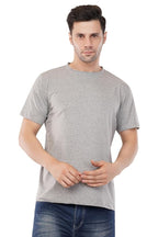 Cotton T-Shirt with Regular Fit Short Sleeve Stretchable Comfortable Good for Sports Wear