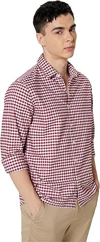 Men's  Double Pocket Shirt - Regular Fit |  Pure Cotton